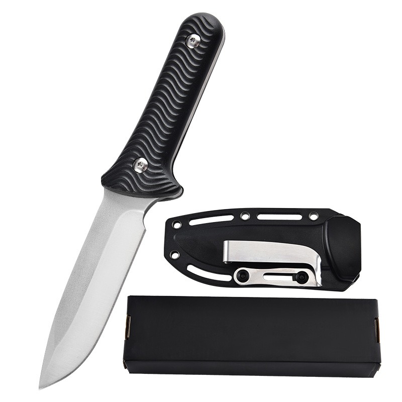Bushcraft Knife Fixed - High Hardness Outdoor Utility Knife with