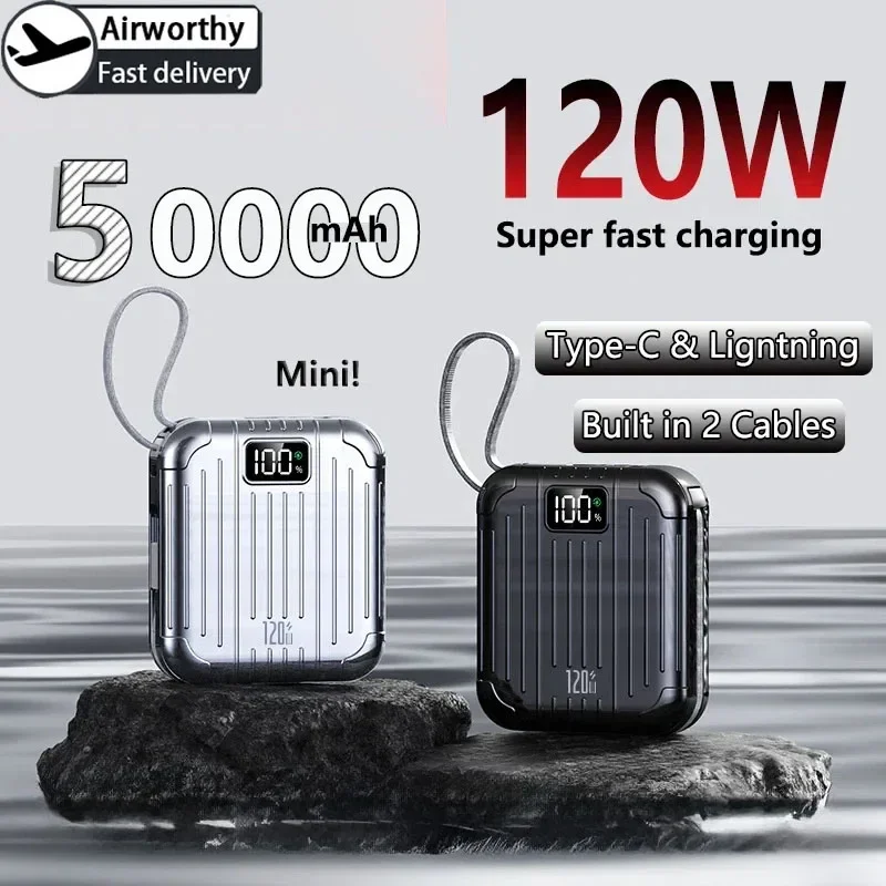 50000mAh Mini Compact Convenie - огляд і ціна Solar Emergency Charger