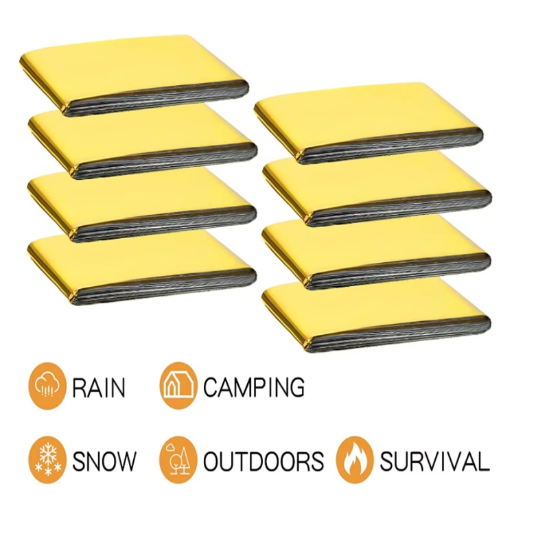130×210cm Gold Mylar Survival  - огляд і ціна Survival Blanket Reflective