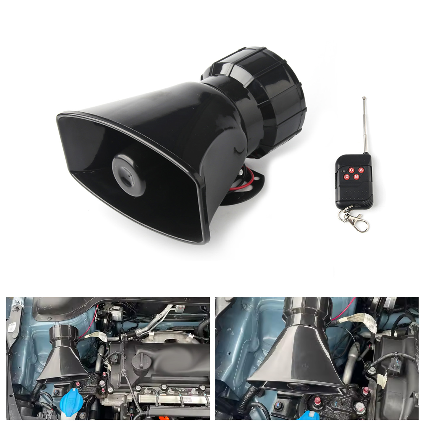 12V Speaker 130dB Wireless Ele - огляд і ціна Emergency Whistle Loud