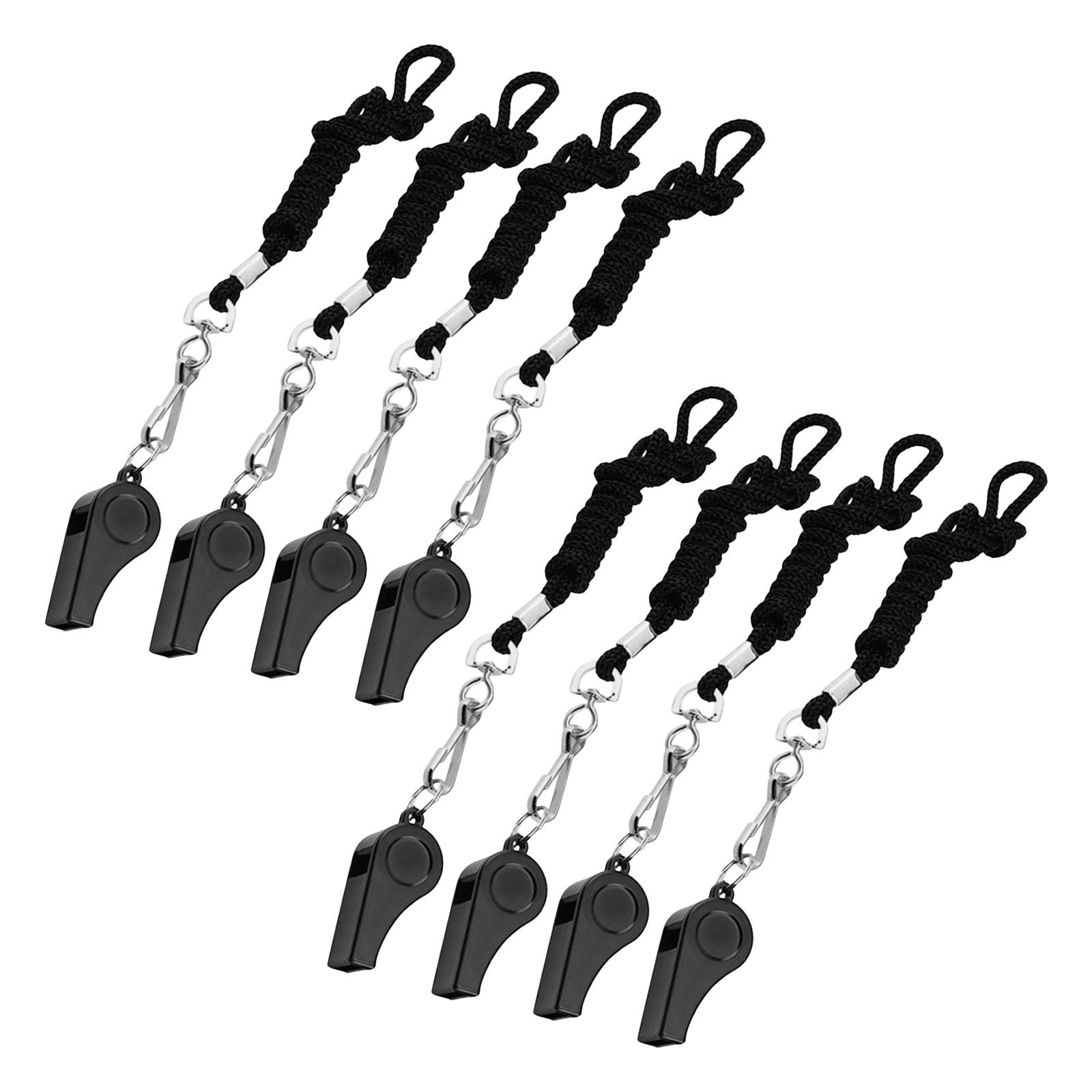 8Pcs Metal Portable Survival W - огляд і ціна Emergency Whistle Loud