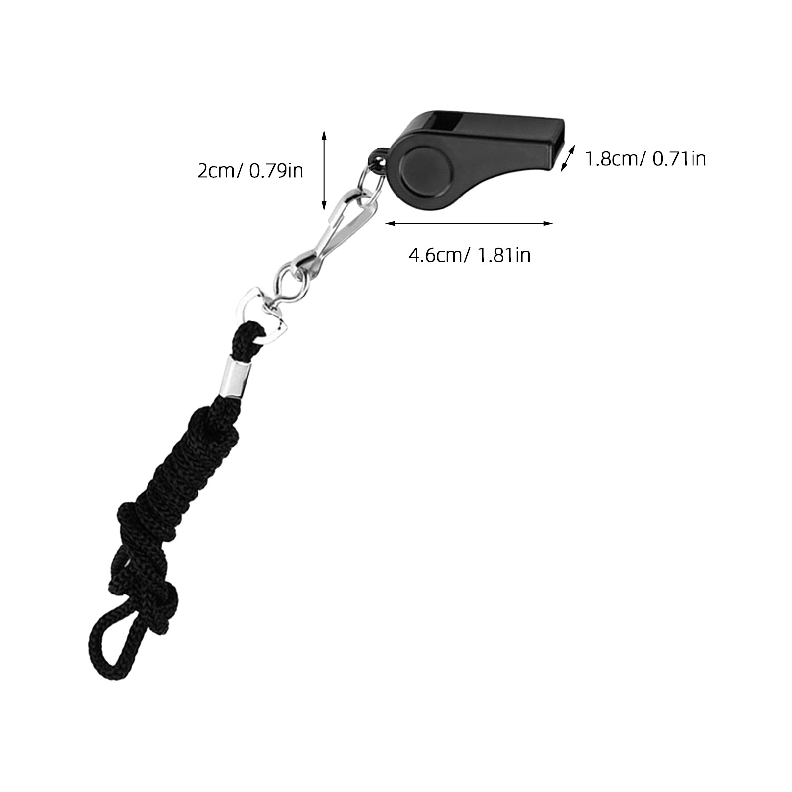8Pcs Metal Portable Survival W - огляд і ціна Emergency Whistle Loud