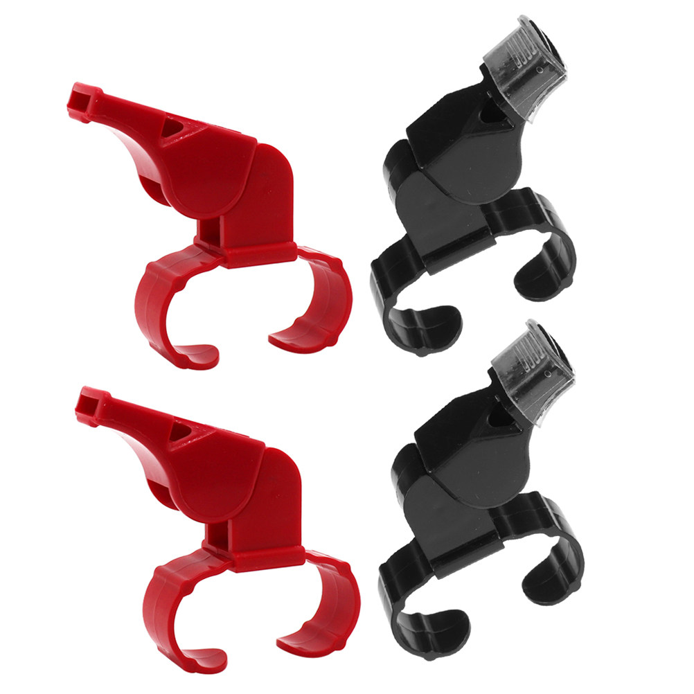4Pcs Dual Tone Referee Ring Wh - огляд і ціна Emergency Whistle Loud