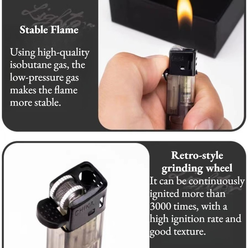 Mini Disposable Lighters, Slim - огляд і ціна Fire Starting Kit