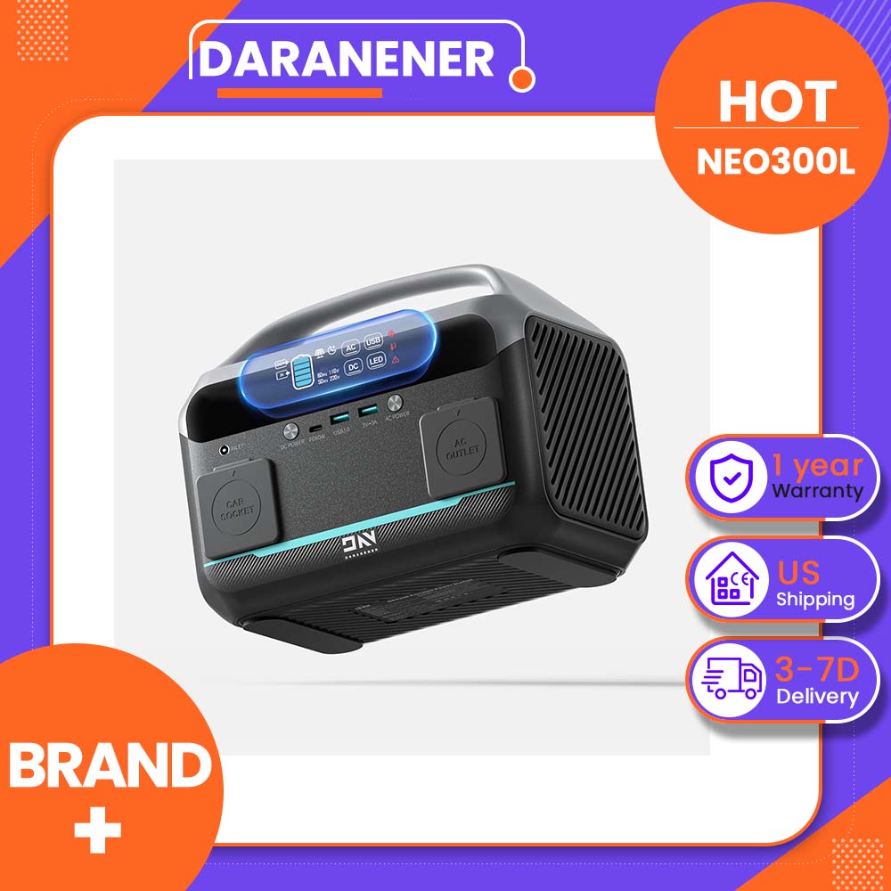 Daranener NEO300L 350W Portabl - огляд і ціна Solar Emergency Charger