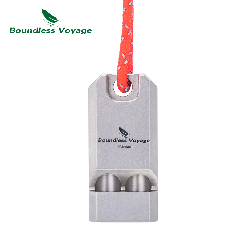 Boundless Voyage Titanium Whis - огляд і ціна Emergency Whistle Loud
